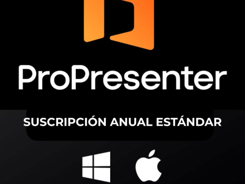 ProPresenter Suscripción Anual Estándar