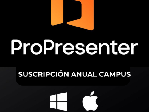 ProPresenter Suscripción Anual Campus