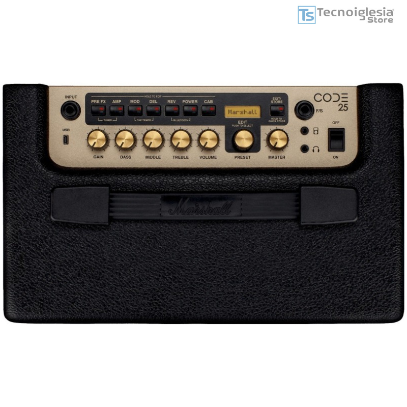 CODE25 MARSHALL COMBO 25W 10" CON BLUETOOTH Y USB - Image 2