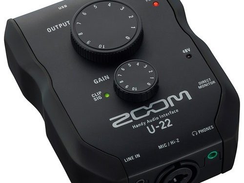 ZOOM U-22 - Interfaz práctica de audio