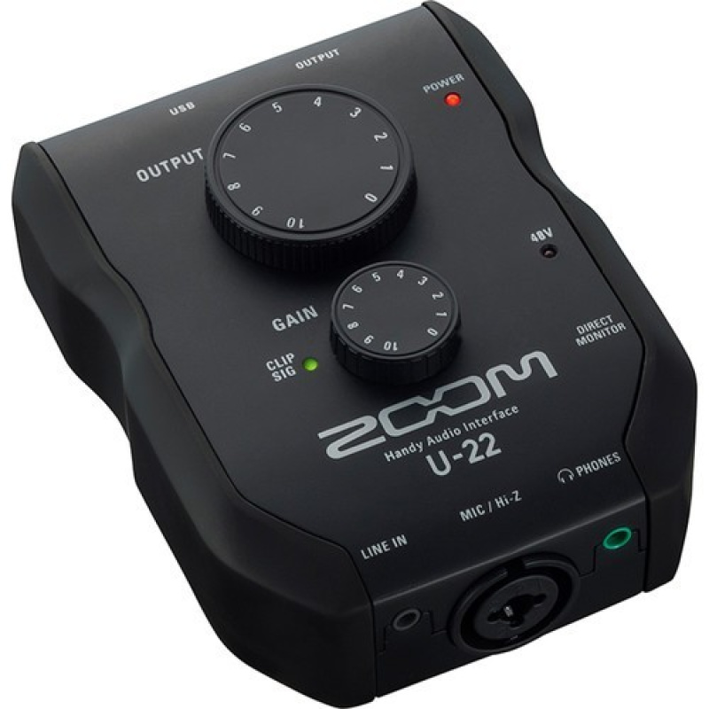 ZOOM U-22 - Interfaz práctica de audio