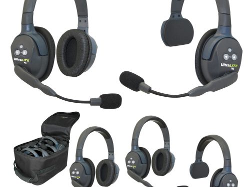 Eartec UltraLITE Sistema de Intercomunicación inalambrico para 5 personas