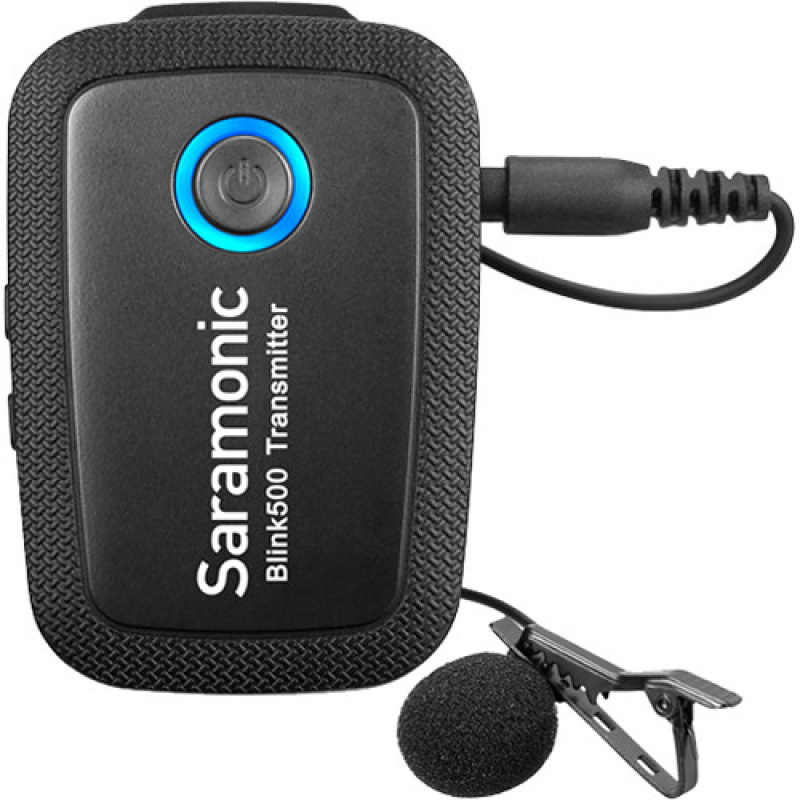 Saramonic Blink 500 B1 - Sistema de micrófono inalámbrico Omni Lavalier montable en cámara digital (2,4 GHz) - Image 2