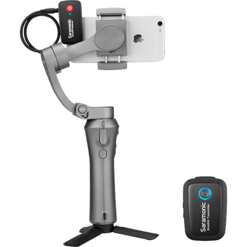 Saramonic Blink 500 B1 - Sistema de micrófono inalámbrico Omni Lavalier montable en cámara digital (2,4 GHz) - Image 7