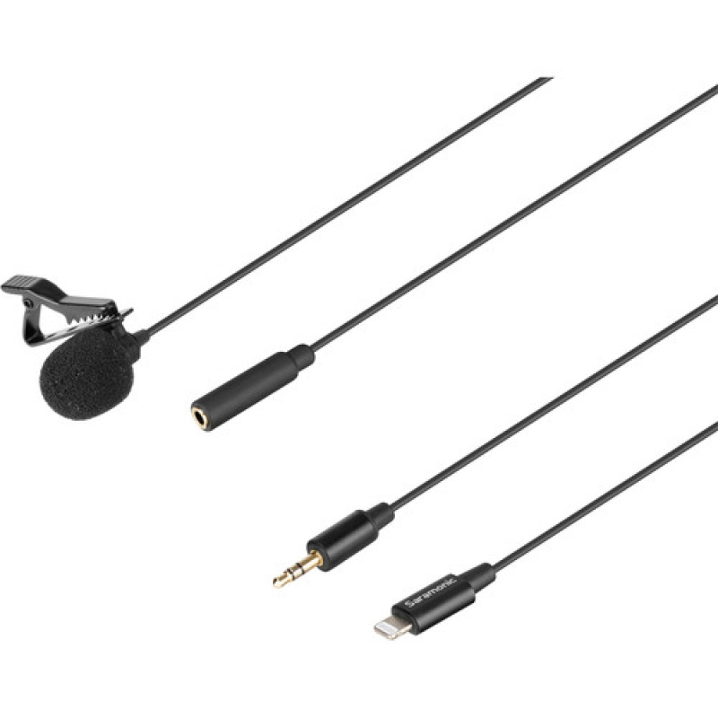 Saramonic LavMicro U1A Micrófono Lavalier omnidireccional con conector Lightning para dispositivos iOS (cable de 6.5 ') - Image 2
