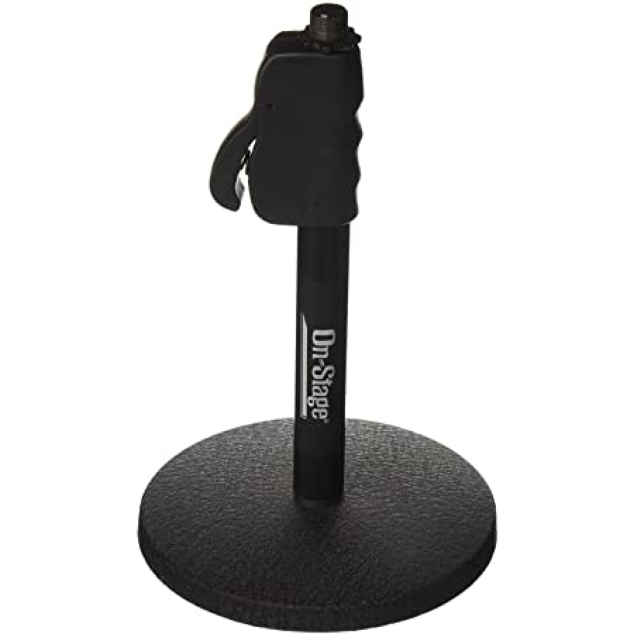 Soporte ajustable para micrófono de escritorio On-Stage