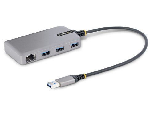 HUB USB 3.0 5GBPS DE 3 PUERTOS USB-A - RED ETHERNET STARTECH