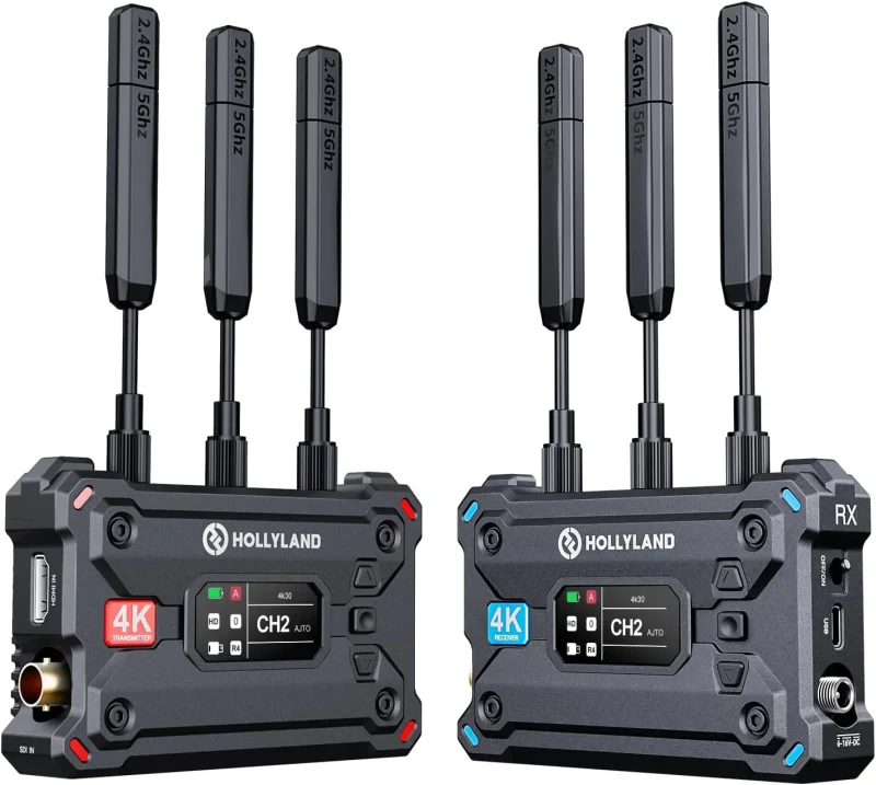 Sistema de transmisión de Video Inalámbrico Hollyland Pyro S 4K