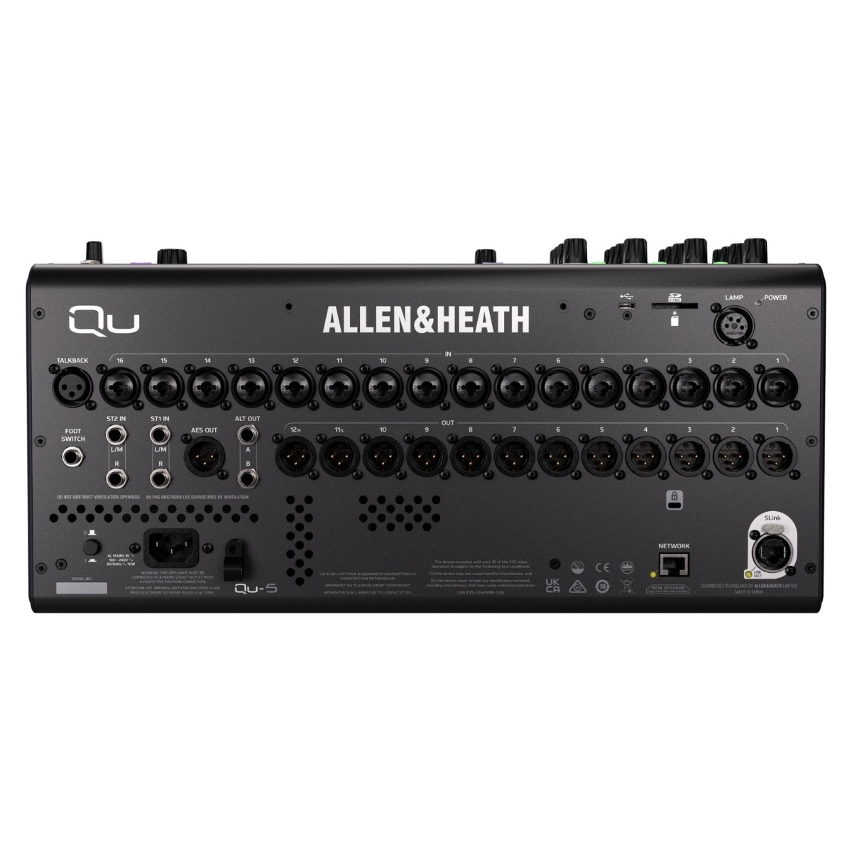 Allen & Heath QU-5 Digital Mixer - Image 3