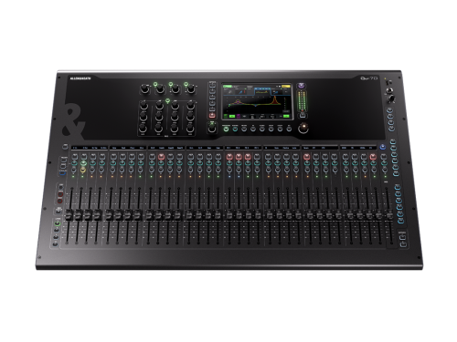 ALLEN & HEATH QU-7D - Mezcladora digital con Dante, 32 preamps