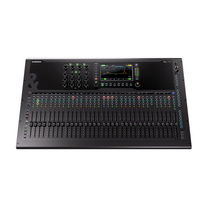 ALLEN & HEATH QU-7D - Mezcladora digital con Dante, 32 preamps